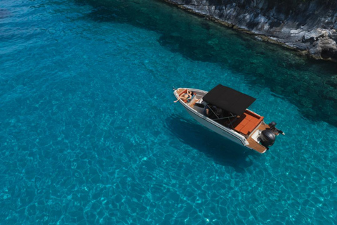 Zakynthos: Private Speedboat cruise up to 9 ppl max