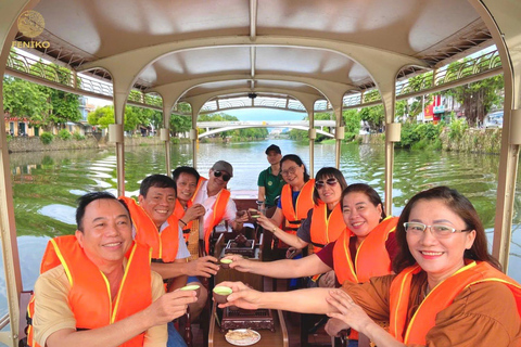 Hue: Perfume River Electric Boat Cruise with Hotel Transfer Shared Eco-Boat Cruise (Meeting Point)