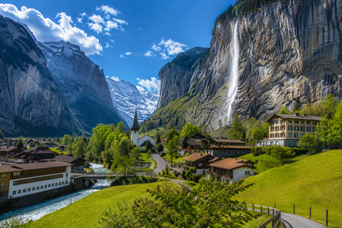 From Basel: Private Waterfalls Day Trip with Hotel Pickup