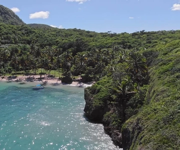 Las Galeras: Guidet vandretur til Playa Madama med tid på stranden