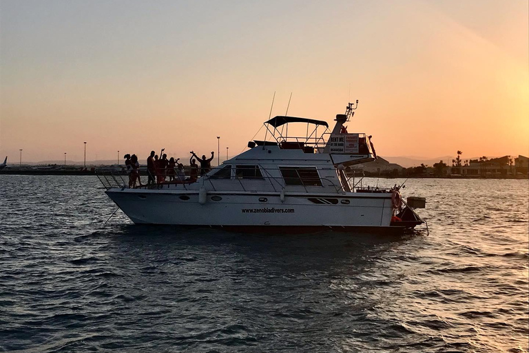 Larnaca: Sunset Cruise – Deep Blue Luxury Yacht