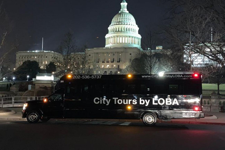 Washington DC: Passeio turístico noturno após o anoitecer