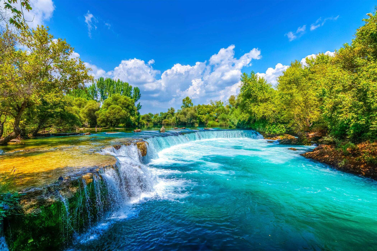 Alanya: Side Ancient City, Green Canyon, Waterfall & Dinner