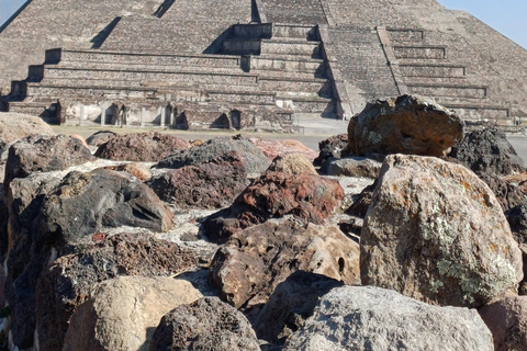 Visite de Teotihuacan avec prise en charge au Parque Mexico