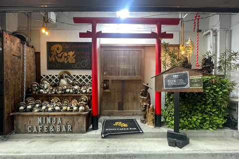 Tokyo: Ninja Experience Cafe Asakusa ・Sasuke course