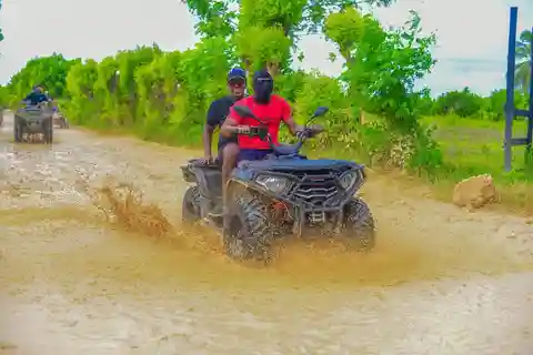 ATV Adventure to Water Cave and Macao Beach in Punta Cana