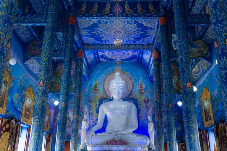 From CM: Chiang Rai White, Blue, Red/Black Temple with Lunch Chiang Rai: White, Blue, and Red Temples Day Tour with Lunch