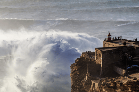 From Lisbon: Tour to Óbidos and Nazaré - Medieval Village, Ginja, and Giant Waves From Lisbon: Tour to Óbidos and Nazaré - Medieval Village, Ginja, and Surf Museum