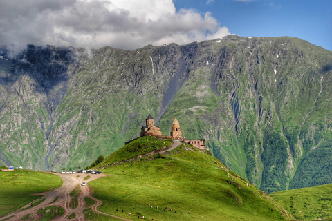 From Tbilisi: Kazbegi, Gudauri & Zhinvali Guided Group Tour