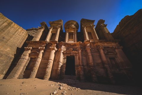 Amman: Petra, Dead sea , Aqaba , and Wadi-rum 2 days tour. Transportation & Accommodation