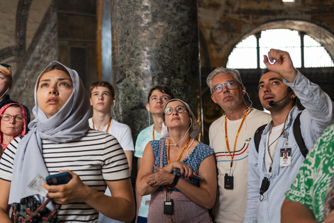 Istanbul: Hagia Sofia &amp; Basilica Cistern Tour med biljetter