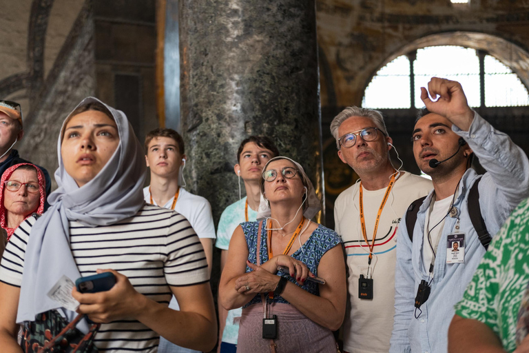 Istanbul : Visite de Sainte-Sophie et de la Citerne Basilique avec billets