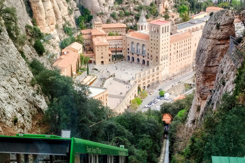 From Barcelona: Montserrat Monastery & Hike with Cable Car