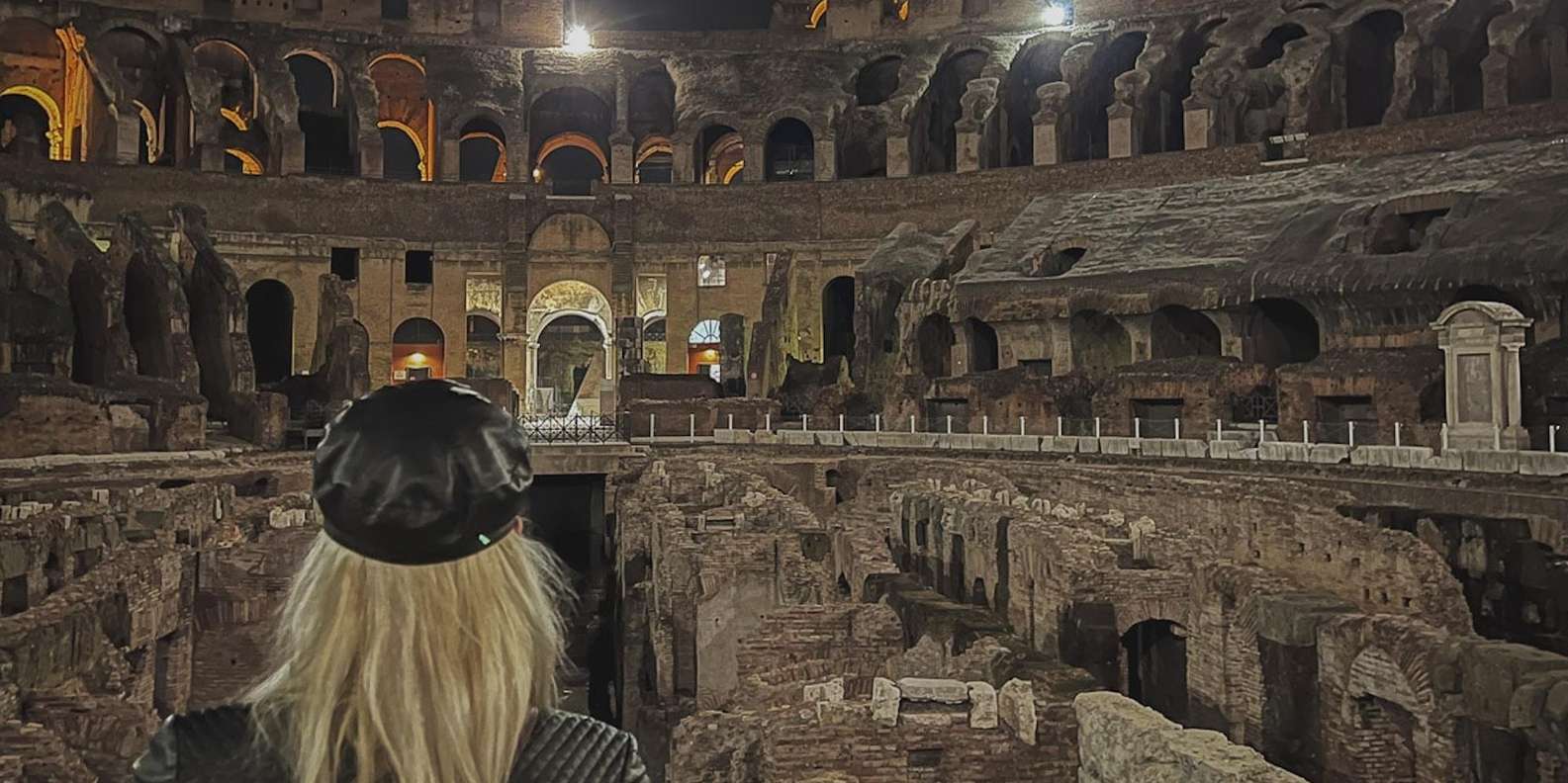 Rome: Colosseum All-Access Underground Night Tour with Arena — gallery image 2