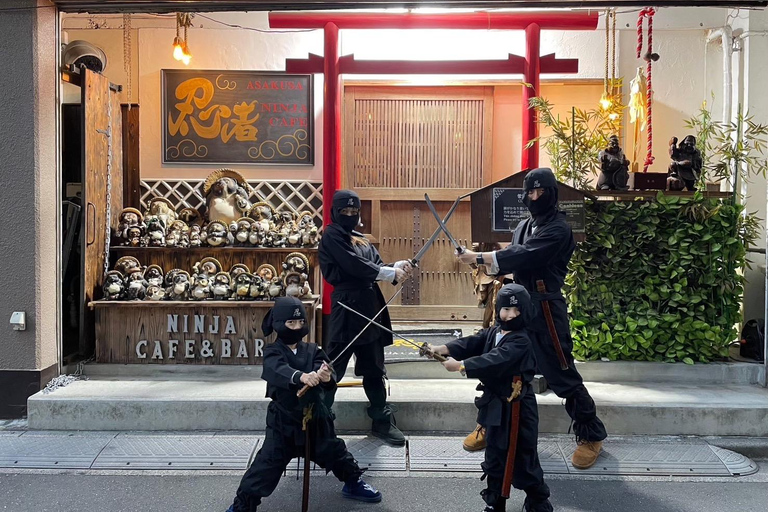 Tokyo: Ninja Experience Cafe Asakusa ・Sasuke course