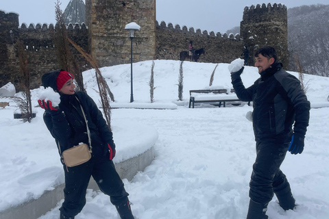 Actividades en la nieve en la estación de esquí de Gudauri Tour privado de día completo