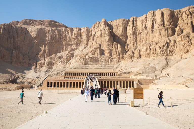Van Caïro: privé all-inclusive tour van Luxor per vliegtuigAll-inclusive rondleiding door Luxor vanuit Caïro per vliegtuig