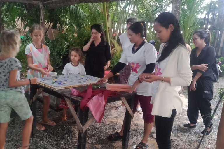 Siem Reap Lotus Silk Farm : Forfait complet avec 6 bricolages