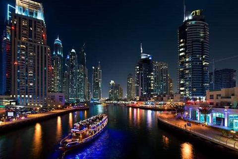 Dubai: Best Dhow Cruise Dinner MarinaDubai: Dhow Cruise Dinner Marina