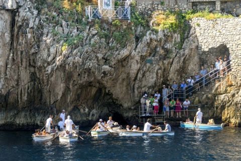From Sorrento: Capri, Anacapri, and Blue Grotto Full-Day
