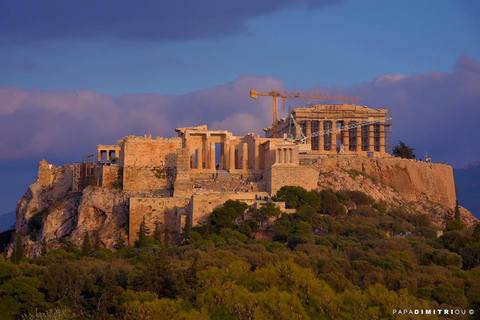 Atenas: Museu da Acrópole e passeio pela Acrópole à tardeTour com ingressos