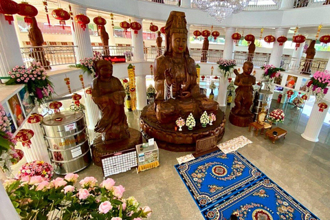 Chiang Mai : Temples du Bouddha blanc, du Bouddha bleu et du Grand Bouddha à Chiang Rai