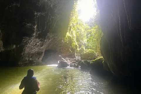 Charco Azul, Caves, Waterfalls, Beach, Free Adult Drinks