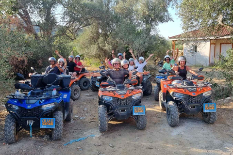 From Rethymno Panormo Bali: Quad Safari 57km Tour, 4 Hours Single Driver Quad