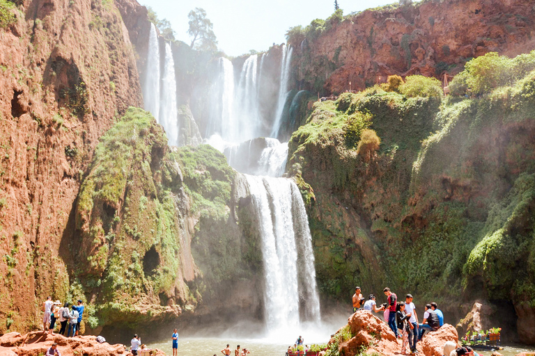 From Marrakech: Ouzoud Waterfalls Guided Tour &amp; Boat RidePrivate Tour with Boat Ride