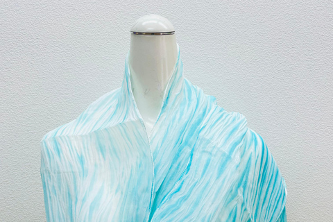 Kyo-arashi Shibori Scarf Class at Kyoto Shibori Museum