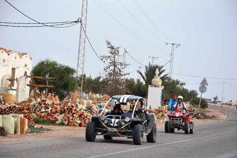 DJERBA: Geniet van 1,5 uur in een buggy en bezoek het flamingo-eilandDJERBA: geniet van 1,5 uur buggy en bezoek het flamingo-eiland