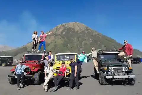 De Surabaya/Malang: Visita guiada partilhada ao pôr do sol do Monte Bromo