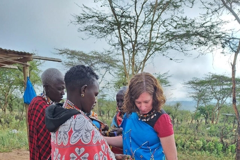 Masai kulturell by dagstur från Nairobi