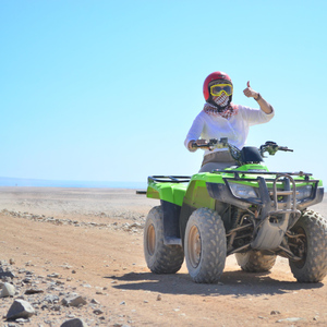 Hurghada: Mega Safari, ATV, 4x4WD Jeep, Camel w/ BBQ & Show