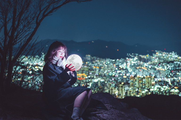 Excursão fotográfica noturna para pequenos grupos em Busan (máximo de 7)