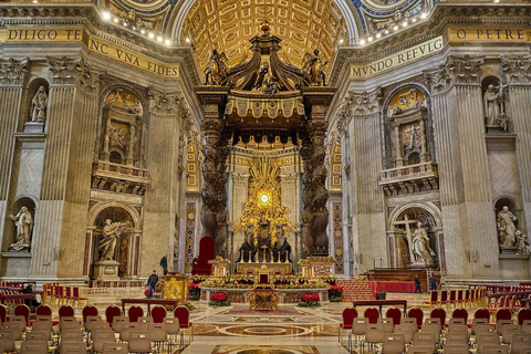 Rome : Visite de la basilique Saint-Pierre