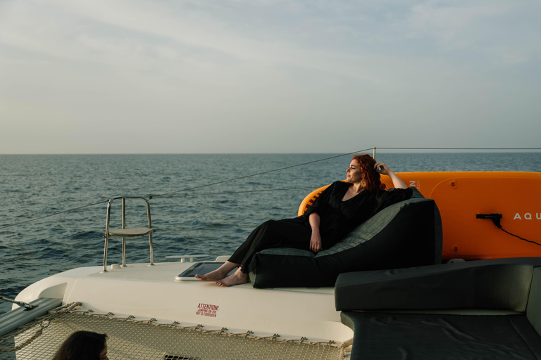 Premium Sunset Cruise Rethymno Golden Hour, Open Bar & Tapas