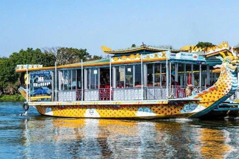 Hue City Tour: Imperial City, Dragon Boat, Royal Tombs Tours Full Day Tour without Entry Tickets