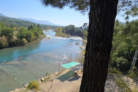 Antalya/Side: Rafting, Buggy, Jeep, and Zipline Adventure Rafting option with a meeting point.