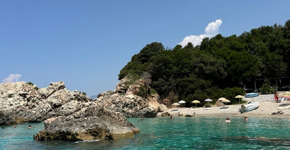 Sarandë: 7-Stop Boat Tour with Free Drink & Snorkel Gear