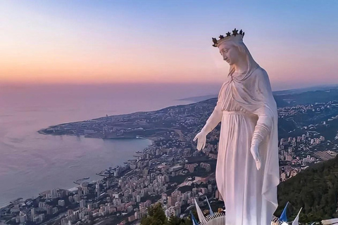 Von Beirut: Private Küstentour nach Jeita, Harissa und ByblosStandard: Jeita, Harissa &amp; Byblos Tour (8 Stunden)