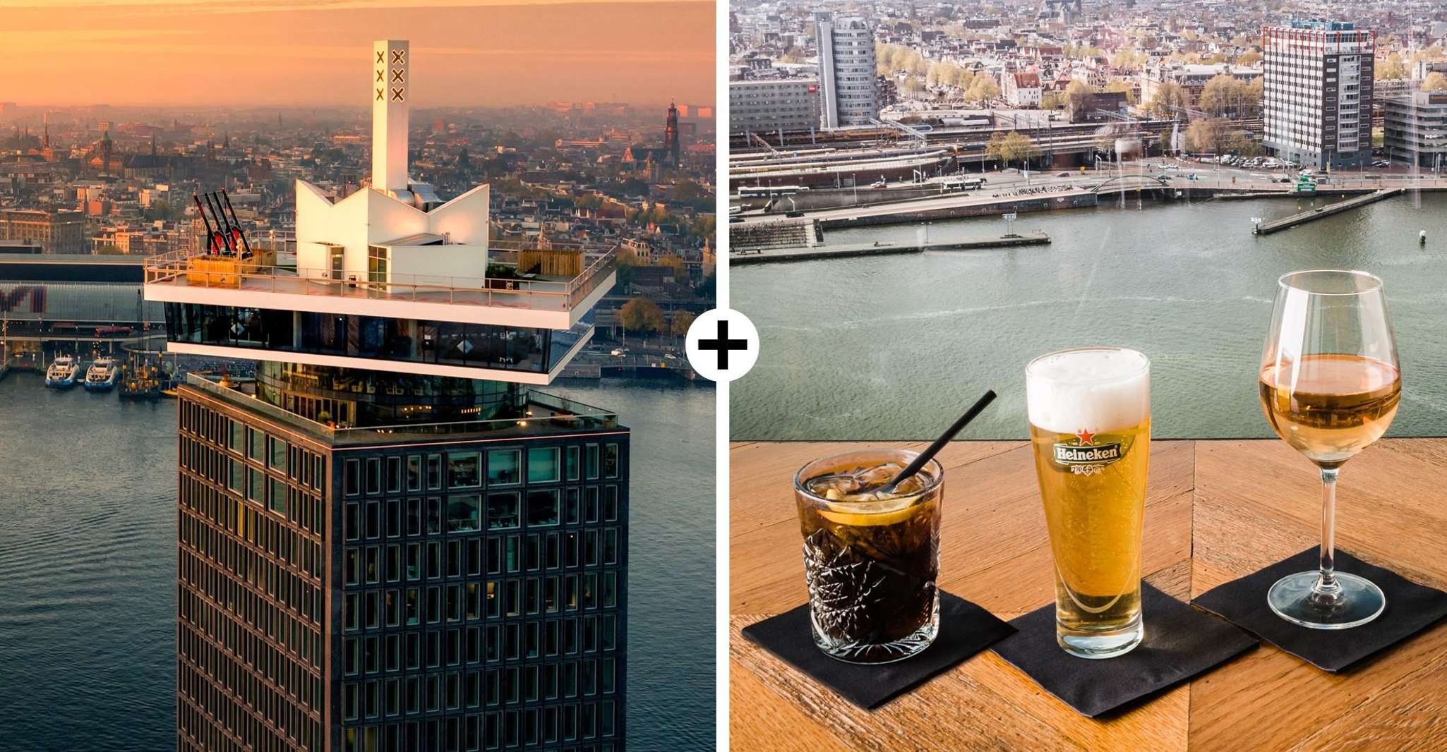 Amsterdam: A'DAM Lookout Entry Ticket with 1 drink photo 1