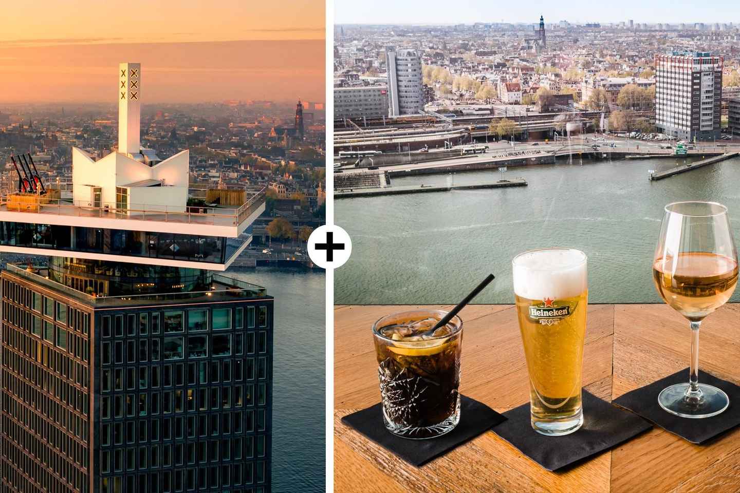 Amsterdam: A'DAM Lookout Entry Ticket with 1 drink - Amsterdam: A'DAM Lookout Entry Ticket with 1 Drink