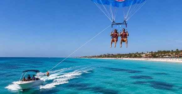 Djerba: Parasailing with Breathtaking Views - Departure from the Beach
