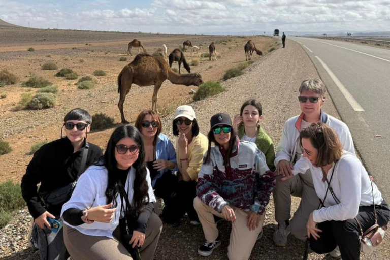 From Marrakech: 3-Day Merzouga Tour with Camel Trek & Luxury Camp Shared Standard Sahara Tour – Popular Choice