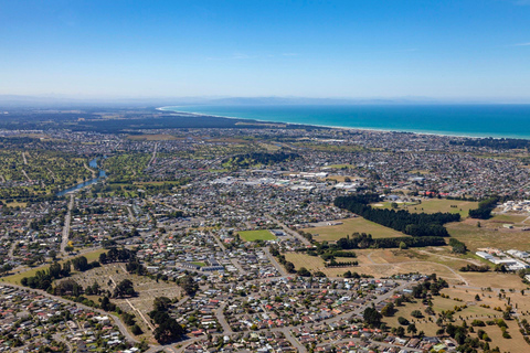 Christchurch: vol en hélicoptère de 20 minutes dans la ville