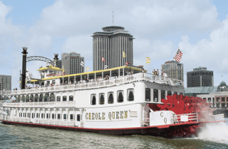 New Orleans: Creole Queen History Cruise mit optionalem Mittagessen