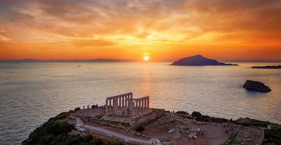 Athens Private Sunset Tour Temple of Poseidon & Cape Sounion