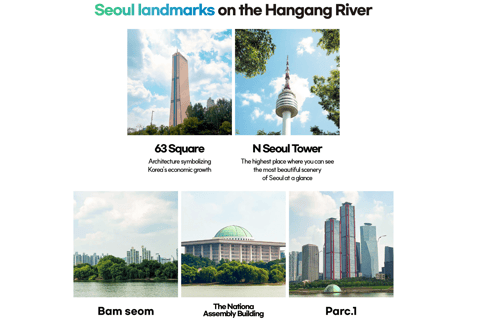 Yeouido : croisière Eland Han River Cruise à SéoulCroisière Starlight à Yeouido