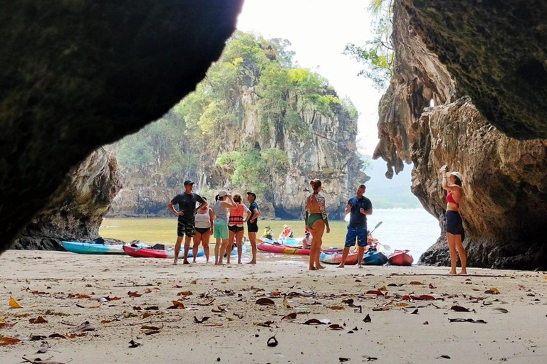 Krabi: Ao Thalane Kayak Tour & Jungle Swim with Lunch Full day